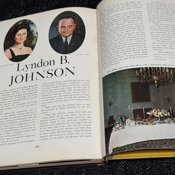 The First Ladies Cook Book (Washington to Johnson) Hardcover, Vintage 1965 - Picture 15 of 16
